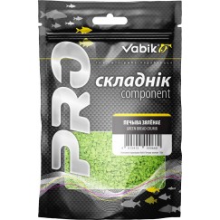Компонент для прикормки Vabik PRO Печиво зелёное 150 г